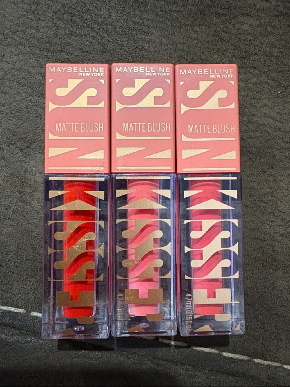 Maybelline Matte Blush Trio - Red, Pink